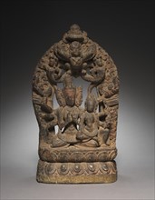 Tantric Form of Avalokiteshvara with Consort, 16th - 17th century. Creator: Unknown.