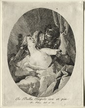 Tarquin and Lucretia. Creator: Giovanni Domenico Tiepolo (Italian, 1727-1804).