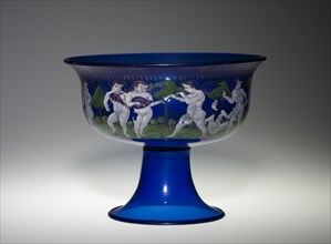 Tazza with a Frieze of Putti, 1800s. Creator: Unknown.