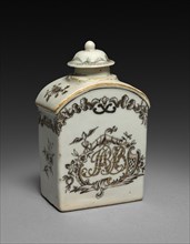 Tea Caddy, c. 1750-1770. Creator: Unknown.