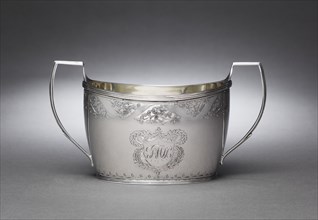 Tea Service (Sugar Bowl), 1807. Creator: Anne Bateman (British, 1748-1813); Peter Bateman (British, 1740-1825); William (I) Bateman (British, 1774-1850).
