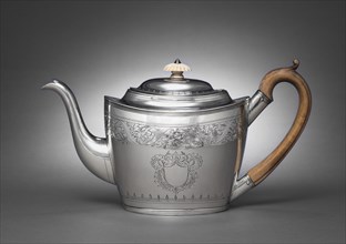 Tea Service (Teapot), 1801. Creator: Anne Bateman (British, 1748-1813); Peter Bateman (British, 1740-1825); William (I) Bateman (British, 1774-1850).