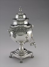 Tea Urn, 1811-1825. Creator: Harvey Lewis (American, 1835).