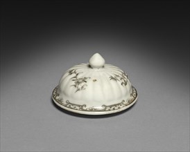 Teapot (lid), c. 1750-1770. Creator: Unknown.