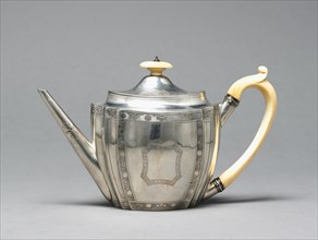 Teapot, 1795. Creator: George Smith (British), firm of ; Thomas Hayter (British), firm of.