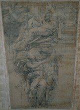 Temperance, 1628-1630. Creator: Domenichino (Italian, 1581-1641).