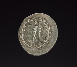 Tetradrachm Coin of Erognetos, Magistrate of Magnesia, 155-145 BC. Creator: Unknown.