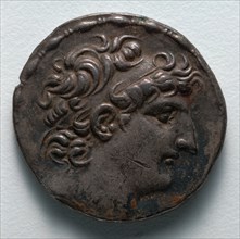 Tetradrachm: Head of Antiochus VIII (obverse), 111-109 BC. Creator: Unknown.