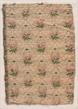 Textile Fragment, 1774-1793. Creator: Unknown.