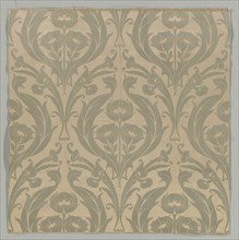 Textile Fragment, c 1900. Creator: William Morris (British, 1834-1896).