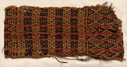 Textile fragment, c. 900 A.D.. Creator: Unknown.
