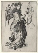 The Angel of the Annunciation . Creator: Martin Schongauer (German, c.1450-1491).