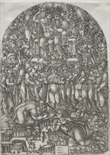 The Apocalpse: An Innumerable Multitude which stand before the Throne, 1555. Creator: Jean Duvet (French, 1485-1561).