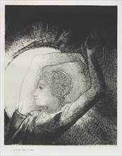 The Apocalypse of Saint John: A Woman Clothed with the Sun, 1899. Creator: Odilon Redon (French, 1840-1916).