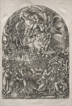 The Apocalypse: The Winepress of the Wrath of God, 1546-1556. Creator: Jean Duvet (French, 1485-1561).