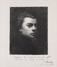 The Artist at 17 Years, 1892. Creator: Henri Fantin-Latour (French, 1836-1904).