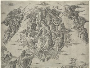 The Assumption of the Virgin, c. 1495. Creator: Francesco Rosselli (Italian, 1448-before 1513).