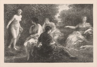 The Bathers, 1896. Creator: Henri Fantin-Latour (French, 1836-1904).