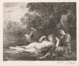 The Bathers, 1898. Creator: Henri Fantin-Latour (French, 1836-1904).