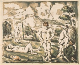 The Bathers. Creator: Paul Cézanne (French, 1839-1906).