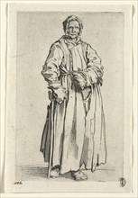 The Beggars: One-Eyed Woman , c. 1623. Creator: Jacques Callot (French, 1592-1635).
