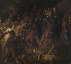 The Betrayal of Christ, late 1650s. Creator: Jacob Jordaens (Flemish, 1593-1678).