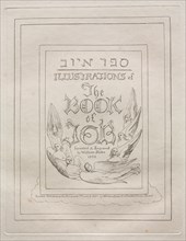 The Book of Job, 1825. Creator: William Blake (British, 1757-1827).