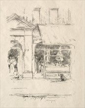 The Butcher's Dog, 1896. Creator: James McNeill Whistler (American, 1834-1903).