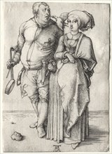 The Cook and His Wife, probably 1497. Creator: Albrecht Dürer (German, 1471-1528).