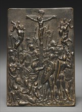 The Crucifixion, 16th century. Creator: Moderno (Italian, 1467-1528), cast after a model by.