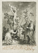 The Crucifixion, 1788. Creator: Martin Johann Schmidt (Austrian, 1718-1801).