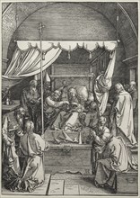 The Death of the Virgin, 1510. Creator: Albrecht Dürer (German, 1471-1528).