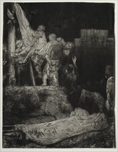 The Descent from the Cross by Torchlight, 1654. Creator: Rembrandt van Rijn (Dutch, 1606-1669).