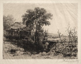 The Deserted Mill, 1883. Creator: Hendrik Dirk Kruseman van Elten (American, 1829-1904).