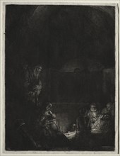 The Entombment, c. 1654. Creator: Rembrandt van Rijn (Dutch, 1606-1669).