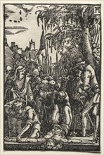 The Fall and Redemption of Man: Christ Nailed to the Cross, c. 1515. Creator: Albrecht Altdorfer (German, c. 1480-1538).