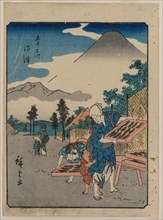The Fifty-Three Stations of the Tokaido: Numazu, c. 1850. Creator: Ando Hiroshige (Japanese, 1797-1858).