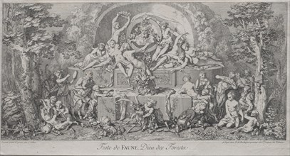 The Four Festivals: Festival of Faune. Creator: Claude Gillot (French, 1673-1722).