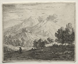 The Four Mountains. Creator: Karel Dujardin (Dutch, c. 1622-1678).