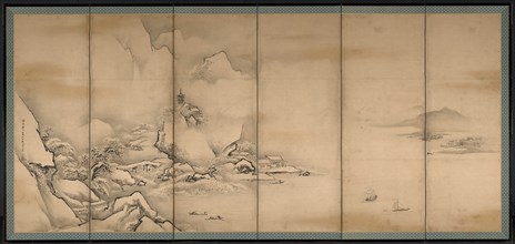 The Four Seasons, 1668. Creator: Kano Tan?y? (Japanese, 1602-1674).