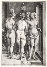 The Four Witches (Four Naked Women), 1497. Creator: Albrecht Dürer (German, 1471-1528).