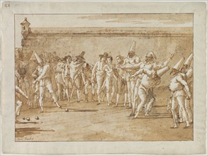 The Game of Bowls, 1790s. Creator: Giovanni Domenico Tiepolo (Italian, 1727-1804).