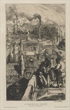 The Gobelin Quarter, 1893 . Creator: Auguste Louis Lepère (French, 1849-1918).