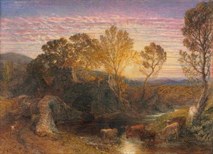 The Golden Hour, 1865. Creator: Samuel Palmer (British, 1805-1881).