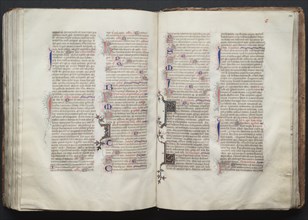 The Gotha Missal: Fol. 131v, Text, c. 1375. Creator: Master of the Boqueteaux (French); Workshop, and.