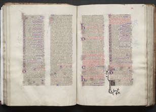 The Gotha Missal: Fol. 56r, Text, c. 1375. Creator: Master of the Boqueteaux (French); Workshop, and.