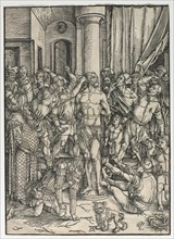 The Great Passion: The Flagellation. Creator: Albrecht Dürer (German, 1471-1528).