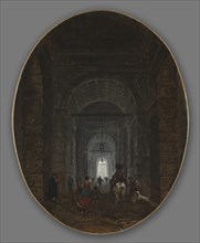 The Grotto of Posillipo, c. 1769. Creator: Hubert Robert (French, 1733-1808).