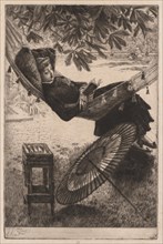 The Hammock, 1880. Creator: James Tissot (French, 1836-1902).