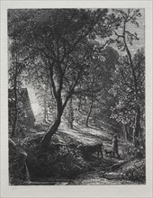 The Herdsman's Cottage, 1850. Creator: Samuel Palmer (British, 1805-1881).